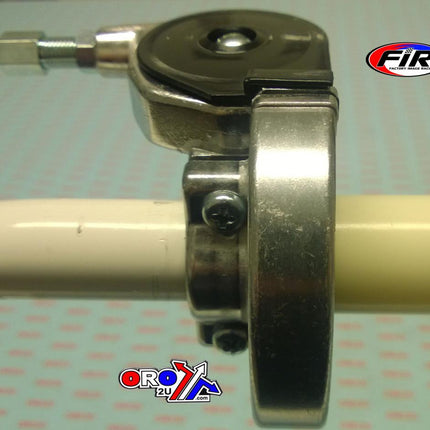 Throttle Twist Grip Gunner-gasser Silver