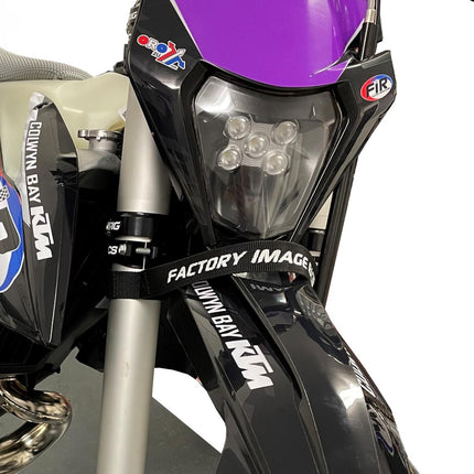 Front & Rear Enduro Fender Pull Strap Handle with Fixings - Universal Fitment