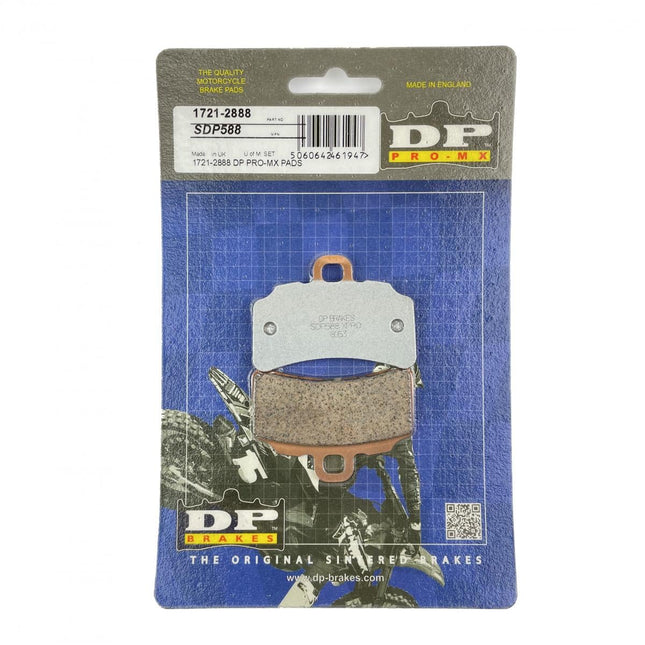 Brake Pads Sintered Dp Brakes Pro-mx, SDP588 Premium 41-588.H.DP