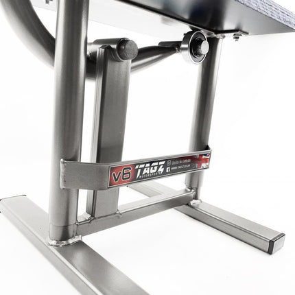 HD Jack-up-stand Twin Leg v5, MX & Enduro 125>625cc Silver, Large Stand 440mm High MX