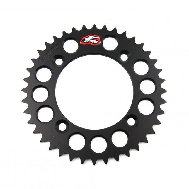 Rear Sprocket Renthal 491, KTM 50 2014 40T Black, 491--415-40P-BK