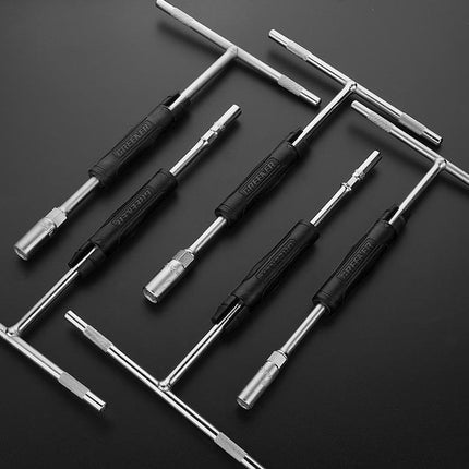 10mm T HANDLE Hex Socket Spinner Wrench, ROTATING GRIP