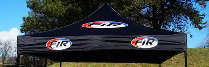 Replacement Pop-up Gazebo Race Rent 3X3M Roof Cover - Logo