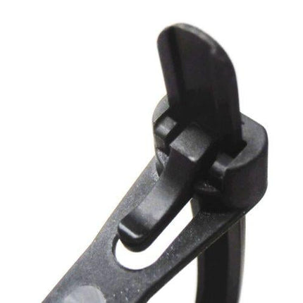 Reusable Nylon Cable Zip Ties Black, 300mm x 7.6mm - Pack Of 100