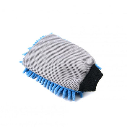 Cleaning 2-IN-1 Wash Mitt, Microfibre & Sponge