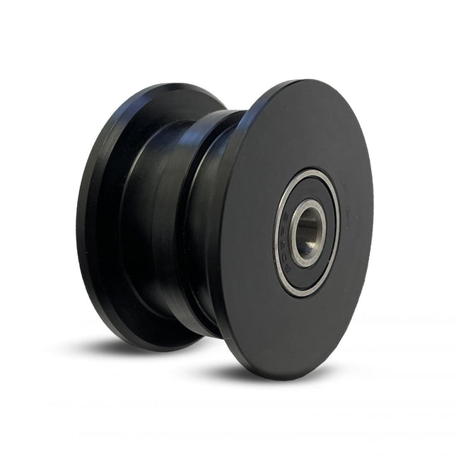 Chain Roller IDxODxW 8x50x30 Black, Nylon 66 / Long Lasting / 50mm OD, Fir-brand High Sides