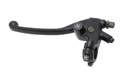Left Clutch Lever 90-07 Honda CB-1 Cb 250 400F 600F Hornet Black M10 Mirror Mount 53178-KV0-000