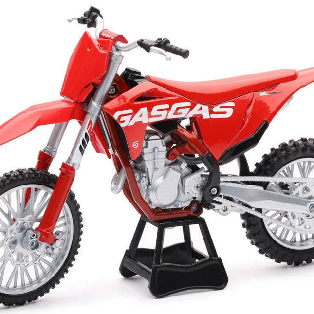 Model Die Cast Gas Gas Mc 450 F, Red, Scale 1:12, Newray 58293