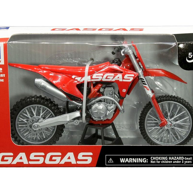 Model Die Cast Gas Gas Mc 450 F, Red, Scale 1:12, Newray 58293