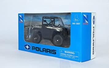 Model Die Cast Polaris Ranger, XP1000 Eps 2018, Black, Scale: 1:30, Newray 07353