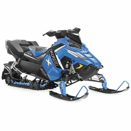 Model Die Cast Polaris 800 Switchback, Pro-x Snowmobile, Blue & Black, Scale 1:16, Newray 57783B