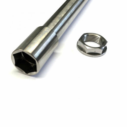 GR5 Front Spindle Kit KX Kxf, 41068-0004 & 92210-0065, Titanium Factroy Image Racing