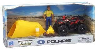 Model Polaris Sportsman XP1000, And Camping Set, Scale N/a, Newray SS-37436