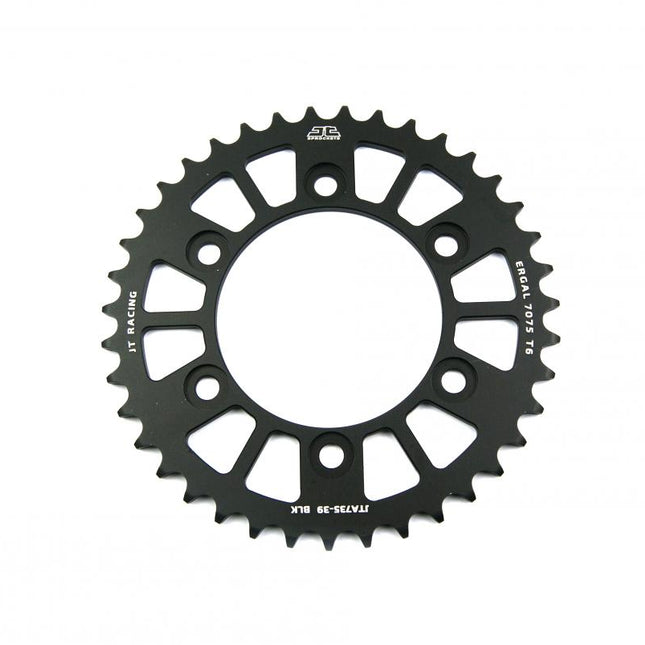 Rear Sprocket Alloy Black 735, JTA735.39BLK