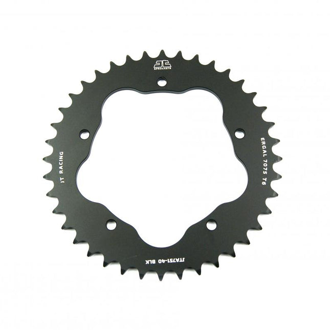 Rear Sprocket Alloy JTA751.40BLK, Black
