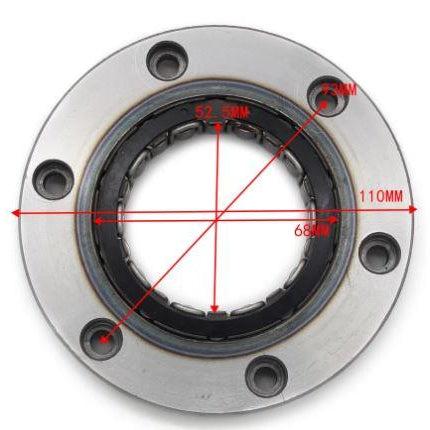 One Way Starter Clutch Bearing 5LP-15590-00-00 YAMAHA YFM YFM660R Raptor 660R