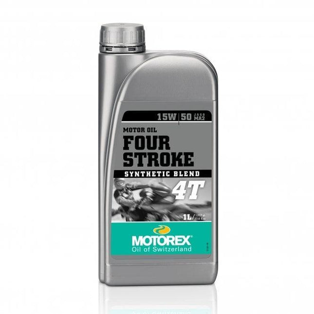 1L Four Stroke Semi 15W/50W 1L, Motorex 7301092