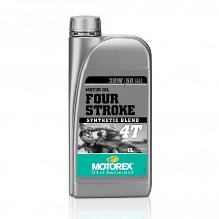 1L Four Stroke Semi 20W/50W 1L, Motorex 7301052