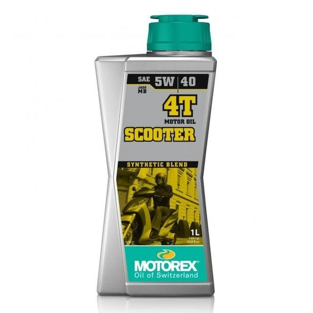 1L Scooter 4T Premium Semi Synth 5W/40 Oil, Motorex 7301062