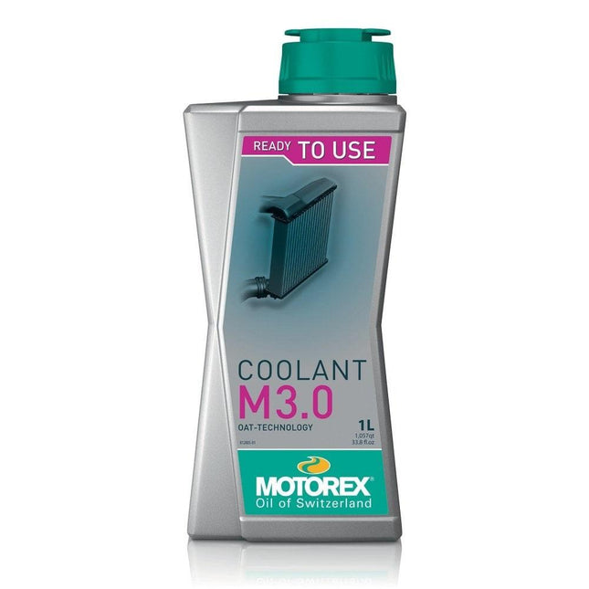 1L M3.0 Coolant Oat Ready To Use, Motorex 7300447 Red