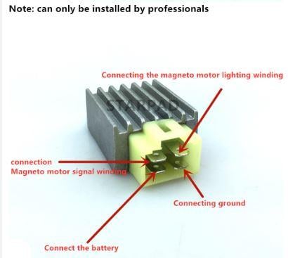 Voltage Regulator 12V Universal Fitment