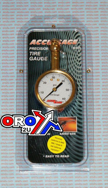 Tyre Pressure Gauge 60 Psi, Accu-gage 60XGA, 60XGA