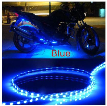 6PCS DC 12V Waterproof Underbody Blue Decorative LED Light Strip