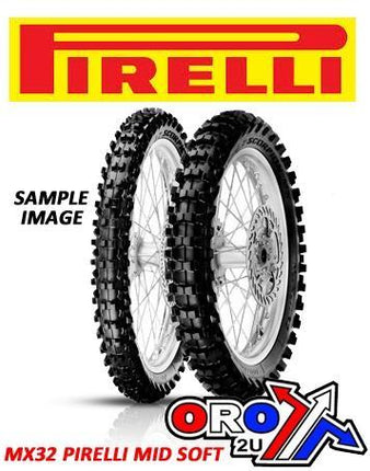 110/90-17 Nhs 60M MX32 Mid Soft, Pirelli Tyre 4024600