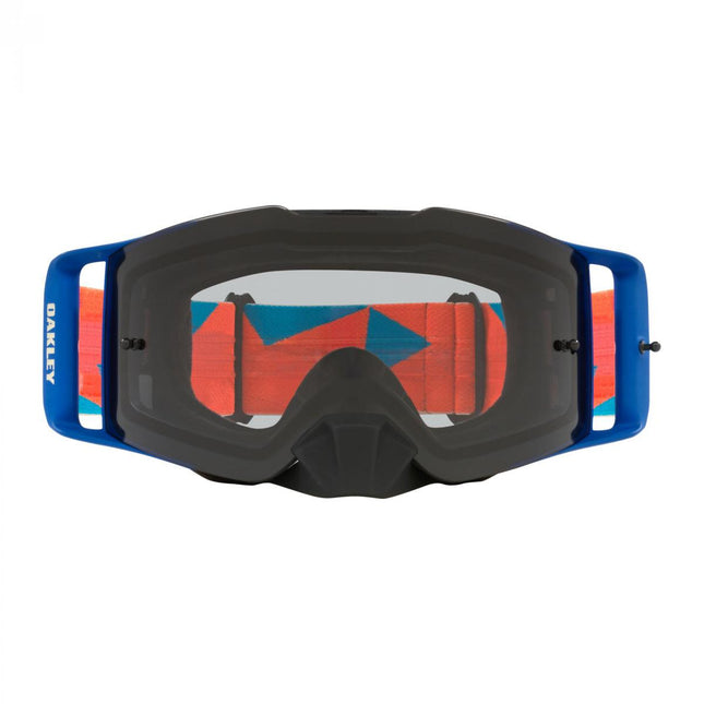 Oakley Front Line MX Tri-orange, Oa OO7087-71, Light Grey Lens, Oa OO7087-71