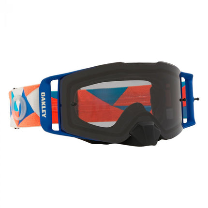 Oakley Front Line MX Tri-orange, Oa OO7087-71, Light Grey Lens, Oa OO7087-71