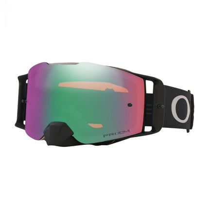 Oakley Front Line MX Tuff Blocks Black/gunmetal, Prizm MX Jade Lens OO7087-73, Oa OO7087-73