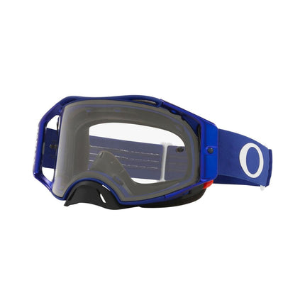 Oakley Airbrake MX Moto Blue, Clear Lens Oa OO7046-D8, (oa OO7046-A7)