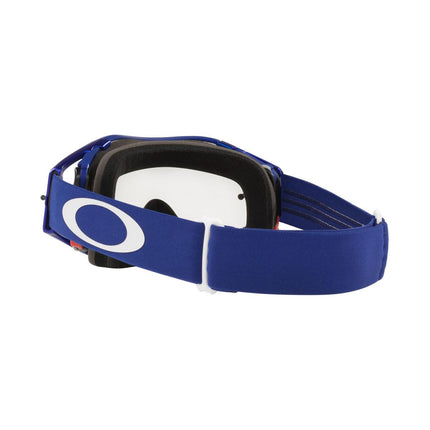 Oakley Airbrake MX Moto Blue, Clear Lens Oa OO7046-D8, (oa OO7046-A7)