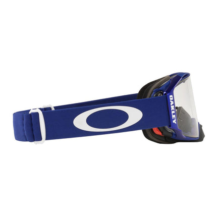 Oakley Airbrake MX Moto Blue, Clear Lens Oa OO7046-D8, (oa OO7046-A7)