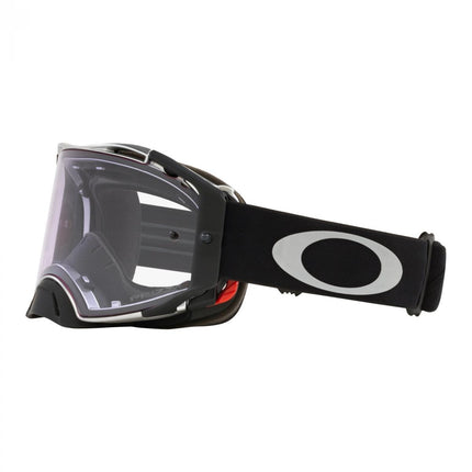 Oakley Airbrake MX Tuff Blocks Black/gunmetal, Prizm Low Light Lens Oa OO7046-C2, Oa OO7046-C2