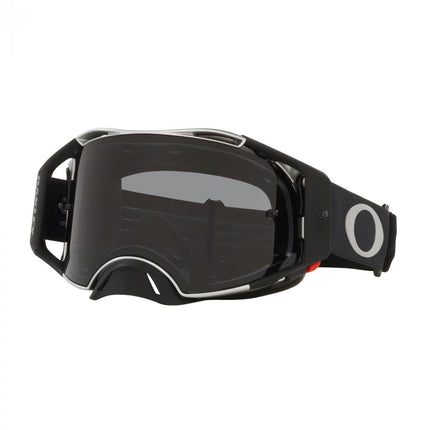 Oakley Airbrake MX Tuff Blocks Black/gunmetal, Dark Grey Lens Oa OO7046-C3, Oa OO7046-C3