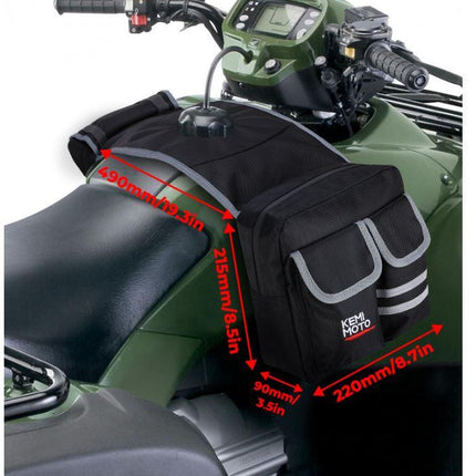 ATV Cargo Tank Bag Side Set Universal Fitment