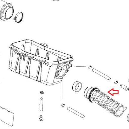 Air Filter Cleaner Intake Hose Boot, Polaris Sportsman 500 06-13 5412562, AT-07172