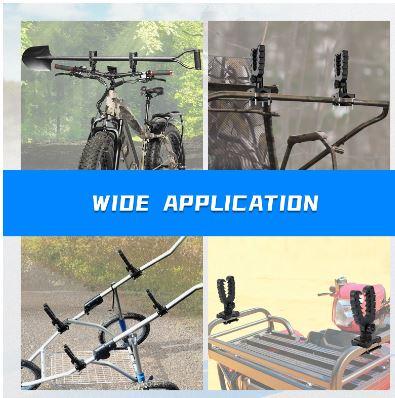 Gun Rack Mount Holder (pair) ATV UTV Universal - Round Or Square Bar Fitment