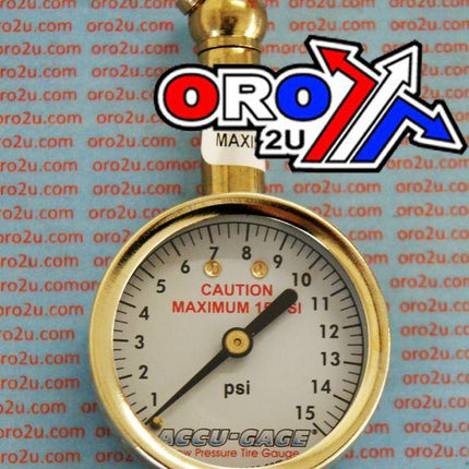 Tyre Pressure Gauge 15 Psi, Accu-gage 15XGA
