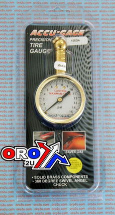 Tyre Pressure Gauge 15 Psi, Accu-gage 15XGA