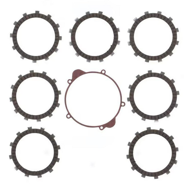 Clutch Friction Plate Set KTM SX85 03-17, Athena P40230045, With Gasket