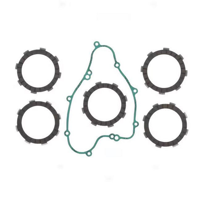Clutch Friction Plate Set Kawa KX65 00-20, Athena P40230116, With Gasket