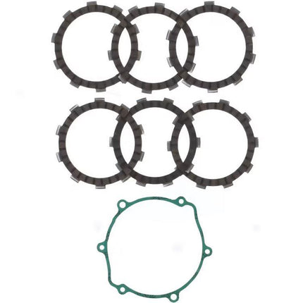 Clutch Friction Plate Set Yamaha YZ65 18-22, Athena P40230120, With Gasket