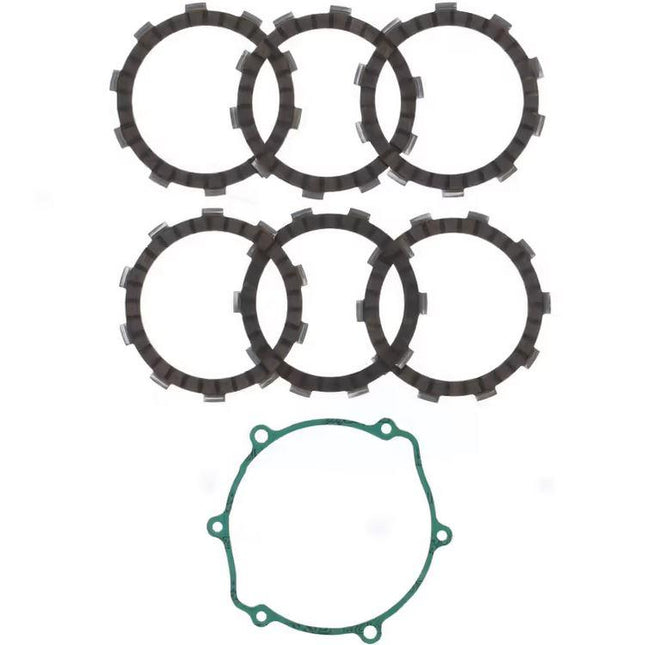 Clutch Friction Plate Set Yamaha YZ65 18-22, Athena P40230120, With Gasket