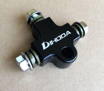 Three-way Pipe T Connector Coupling Hydraulic Brake Oil Hose Fitting