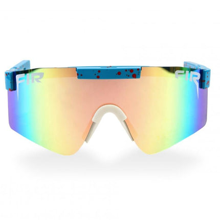 FIR Blue & Pink Wrap Around Sunglasses Polarised UV400