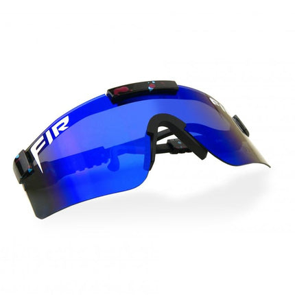 FIR Blue & Black Wrap Around Sunglasses Polarised UV400