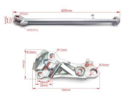 Side Stand Assembly Yamaha 250 450 WR FR FK F YZ FX 5UM-27311-E1-00 2GB-21447-00-00