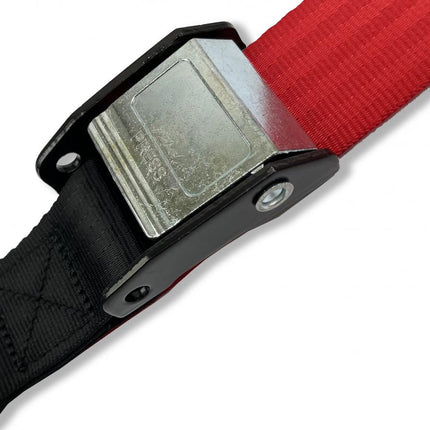 Tie Downs 38mm 1.5 Red & Black, 500KG